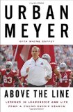 Cover: above the line: lessons in leadership and life from a championship season