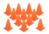 Cover: set of 12 sport training traffic orange cones soccer cone new