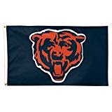 Cover: wincraft nfl chicago bears 01803115 deluxe flag, 3' x 5'